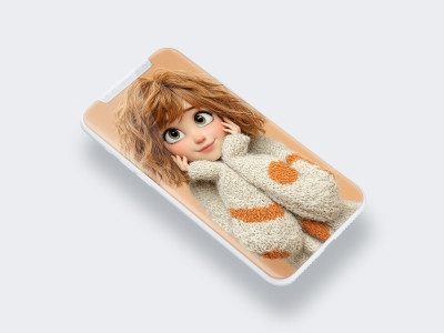 اسکرین شات 5 برنامه Cute Doll Wallpaper
