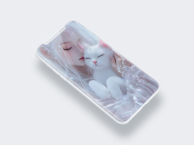 اسکرین شات 6 برنامه Cute Doll Wallpaper