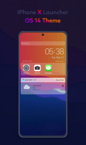 اسکرین شات 4 برنامه iphone 14 launcher