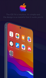 اسکرین شات 2 برنامه iphone 14 launcher