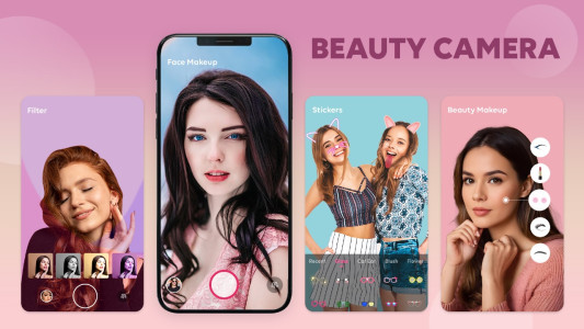 اسکرین شات 1 برنامه Beauty Camera -AI Photo Editor