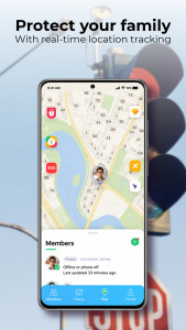 اسکرین شات 3 برنامه Be Closer: GPS Family Location