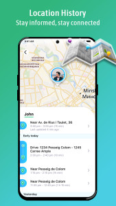 اسکرین شات 7 برنامه Be Closer: Family location