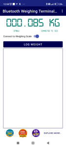 اسکرین شات 4 برنامه BT Weighing Scale Terminal 2.0