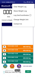 اسکرین شات 7 برنامه BT Weighing Scale Terminal 2.0