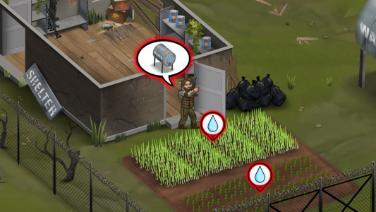 اسکرین شات 4 بازی Zero City: Base building games