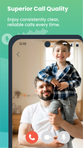 اسکرین شات 1 برنامه Pinngle International Calling