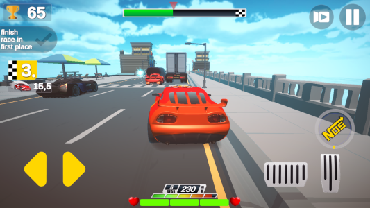 اسکرین شات 4 بازی Super Kids Car Racing