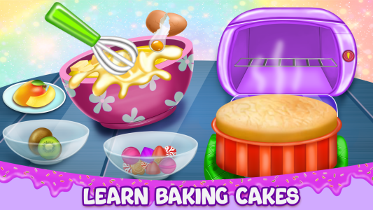 اسکرین شات 5 بازی Sweet Bakery Empire Cake Games