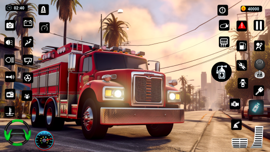 اسکرین شات 4 بازی City Fire Truck: Firefighter