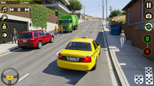 اسکرین شات 6 بازی City Taxi Simulator Car Drive