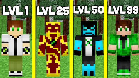 اسکرین شات 1 برنامه Mod Ben Alien 10 For Minecraft PE Addon Skins 2021
