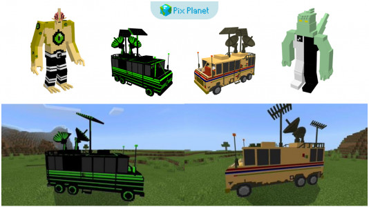 اسکرین شات 5 برنامه Ben10 mod for Minecraft PE