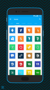 اسکرین شات 4 برنامه Voxel – Flat Style Icon Pack