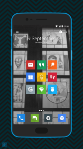 اسکرین شات 1 برنامه Voxel – Flat Style Icon Pack
