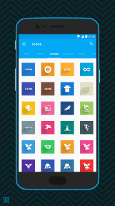 اسکرین شات 5 برنامه Voxel – Flat Style Icon Pack