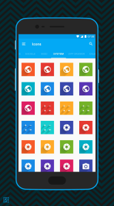 اسکرین شات 8 برنامه Voxel – Flat Style Icon Pack