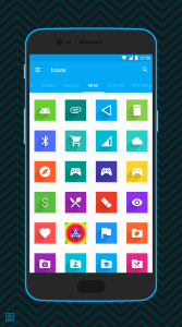 اسکرین شات 7 برنامه Voxel – Flat Style Icon Pack