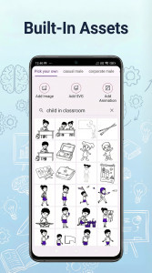 اسکرین شات 5 برنامه Benime: AI Whiteboard Maker
