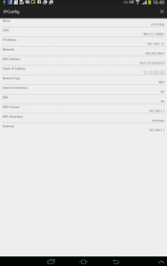 اسکرین شات 2 برنامه IPConfig