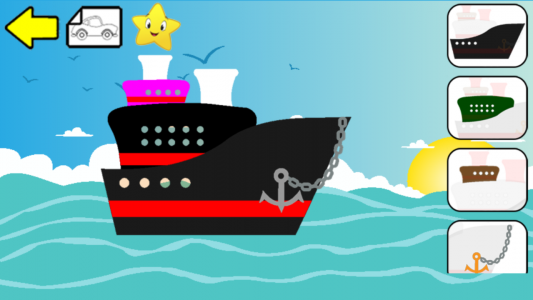 اسکرین شات 3 بازی Vehicles for Kids