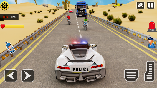 اسکرین شات 6 بازی Police Car Driving Stunt Game