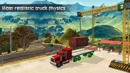اسکرین شات 1 بازی Truck Driving Uphill : Truck simulator games 2022