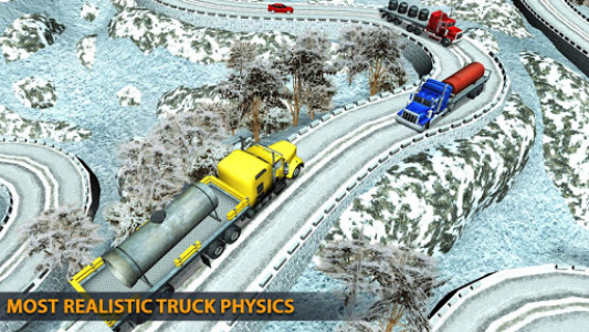اسکرین شات 4 بازی Truck Driving Uphill : Truck simulator games 2022