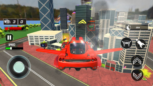 اسکرین شات 4 بازی بازی ماشین پرنده جنگی