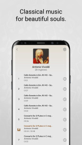 اسکرین شات 2 برنامه Classical Music Ringtones