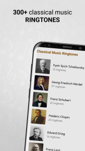 اسکرین شات 6 برنامه Classical Music Ringtones