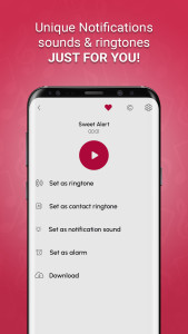 اسکرین شات 2 برنامه SMS Ringtones Pro: Sounds