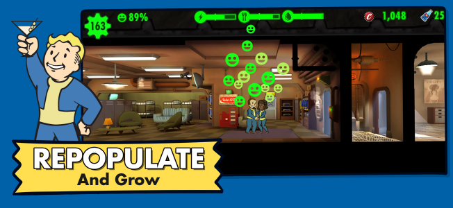 اسکرین شات 6 بازی Fallout Shelter