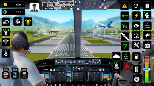 اسکرین شات 6 بازی Flight Simulator : Plane Games