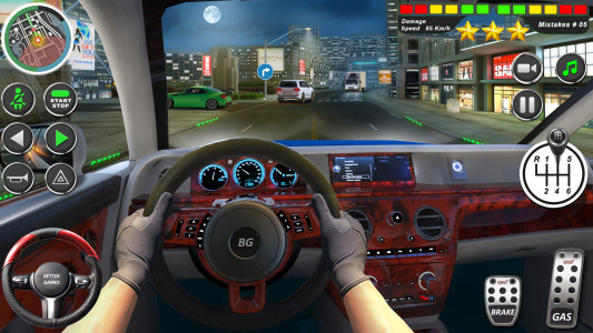 اسکرین شات 4 بازی City Driving School Car Games