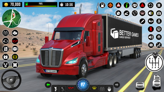 اسکرین شات 5 بازی Truck Games - Driving School