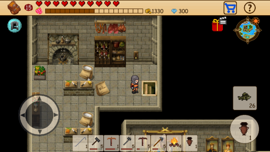 اسکرین شات 4 بازی Survival RPG: Open World Pixel