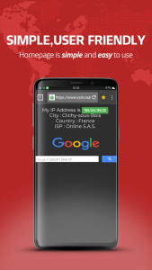 اسکرین شات 1 برنامه BXE Browser: Fast and Reliable