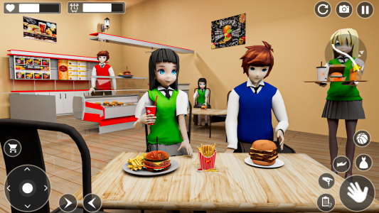 اسکرین شات 5 بازی Anime High School Girl Life 3D