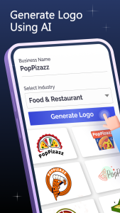 اسکرین شات 1 برنامه Logo Maker, AI Logo Generator