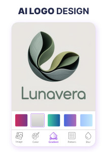 اسکرین شات 2 برنامه Logo Maker, AI Logo Generator