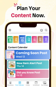 اسکرین شات 3 برنامه Social Media Post Maker