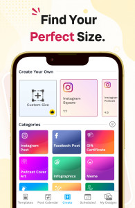 اسکرین شات 6 برنامه Social Media Post Maker