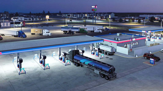 اسکرین شات 3 بازی Truck Simulator: Euro Trucker