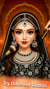 اسکرین شات 2 بازی Fashion Wedding Makeup Games
