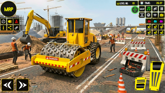 اسکرین شات 1 بازی Road Construction Truck Game