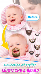 اسکرین شات 4 برنامه Hair Style Photo Editor