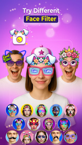 اسکرین شات 8 برنامه Hair Style Photo Editor