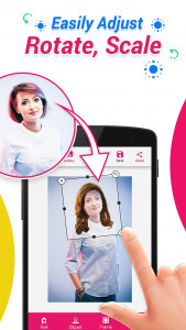 اسکرین شات 5 برنامه Women Hair Style Photo Editor