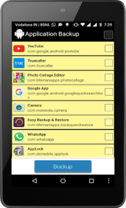 اسکرین شات 6 برنامه Easy Backup & Restore